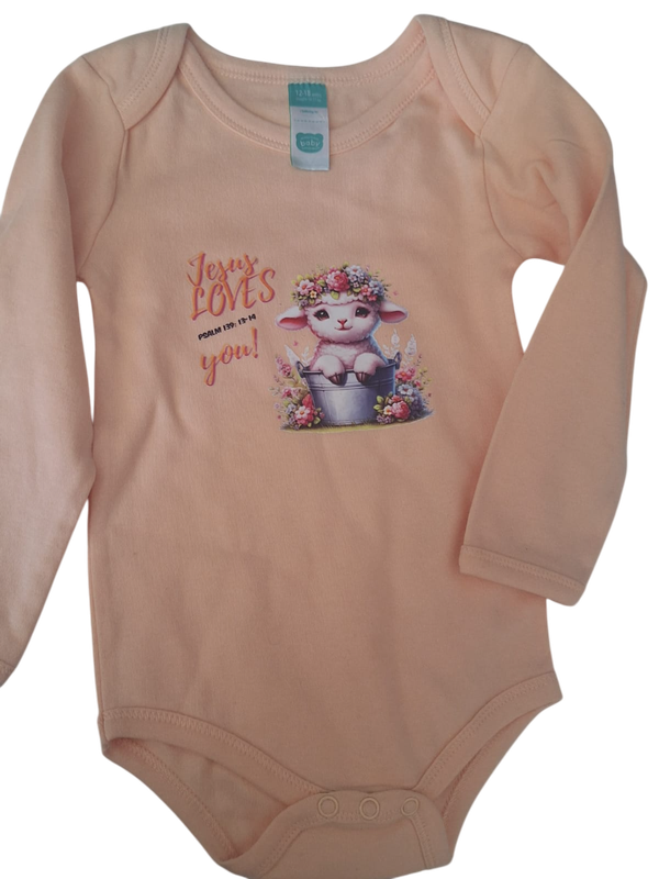 Jesus Loves You Baby Grow