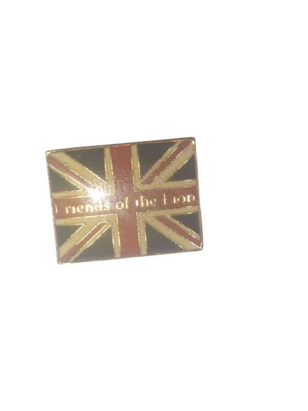 Friends of the lion united kingdom collectible badge