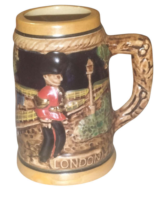 Vintage London Beer Stein mug