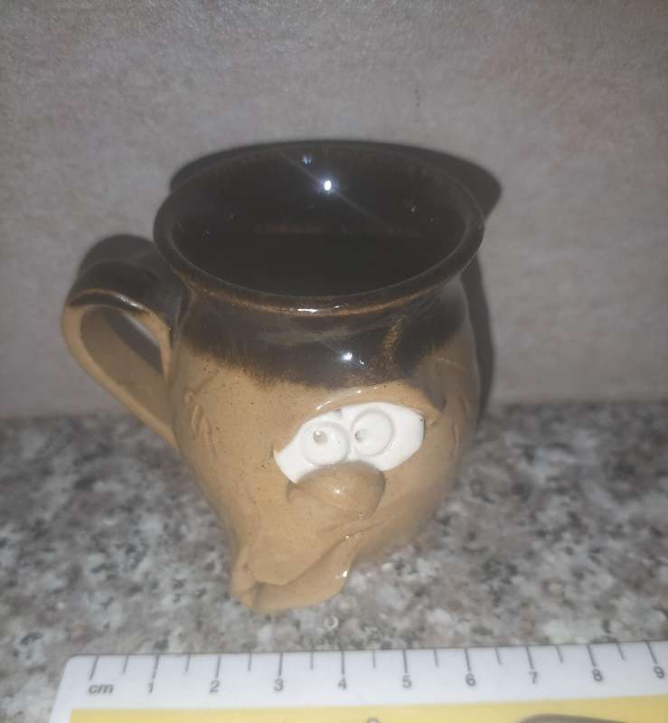 Vintage Pretty Ugly Pottery Handcrafted Collectible Stoneware