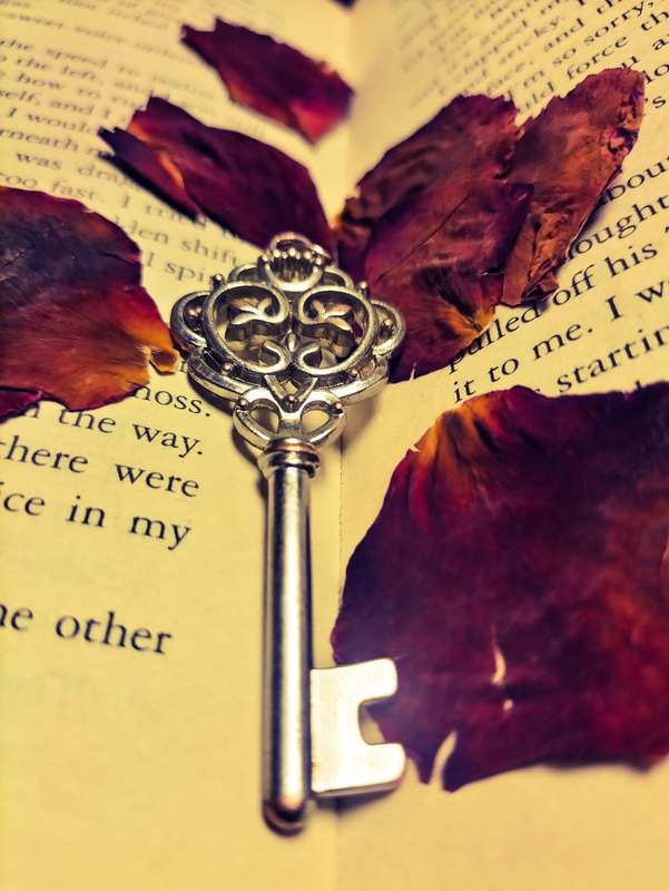 Original Photography A3 Printed Canvas Wall Art "The Key to Knowledge""
