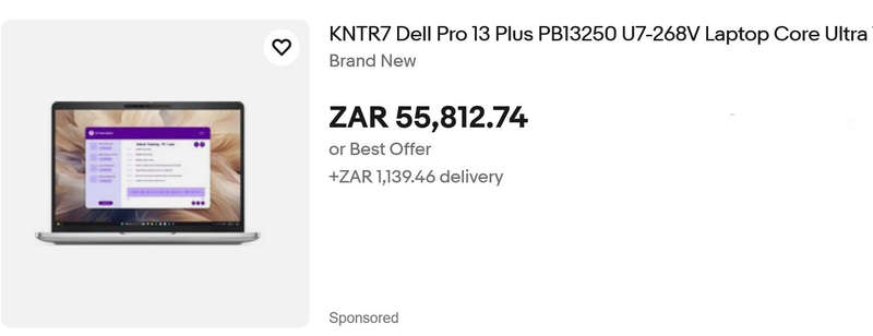 The Dell Pro 13 Plus (PB13250)