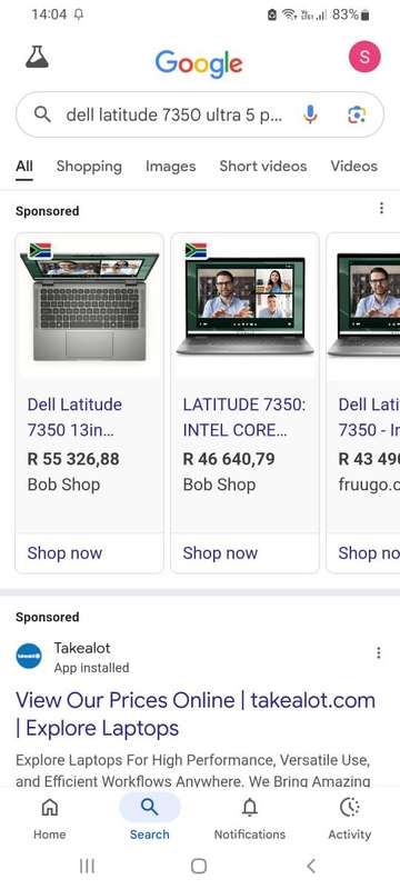 Dell Latitude 7350 Laptop/Notebook Ultra Intel Core 5 135U vPro® i5 (Brand New)