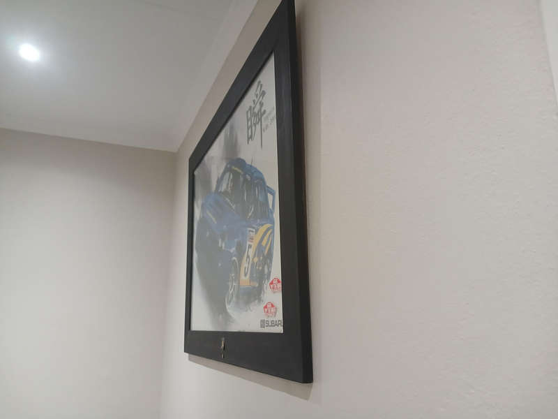 Subaru Impreza WCR 2001 potrait/wall painting