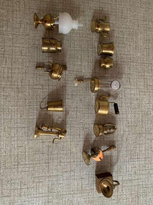 Printer Tray with Brass Ornaments