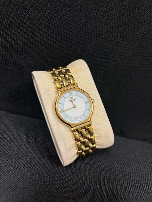 RAYMOND WEIL VINTAGE 18K GOLD PLATED WATCH