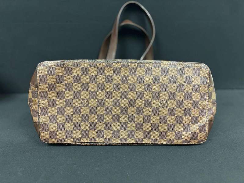 Louis Vuitton Damier Ebene Canvas Tote Bag