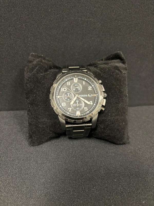 Fossil Mens Dean Stainless Steel Watch