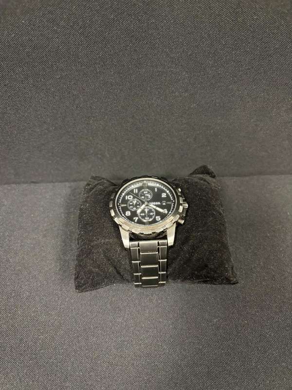 Fossil Mens Dean Stainless Steel Watch