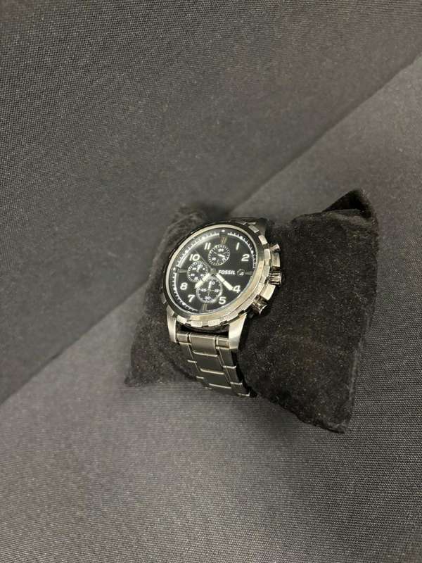 Fossil Mens Dean Stainless Steel Watch
