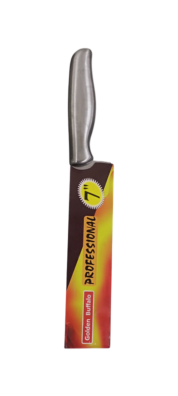 7'' Knife Silver, Stainless Steel blade for exceptional sharpness and durability