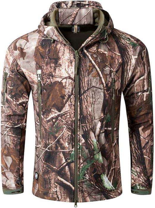 Waterproof, Windproof Tactical Military Fleece Hoodie Jacket (Polyester), Lightweight, Size M-2XL