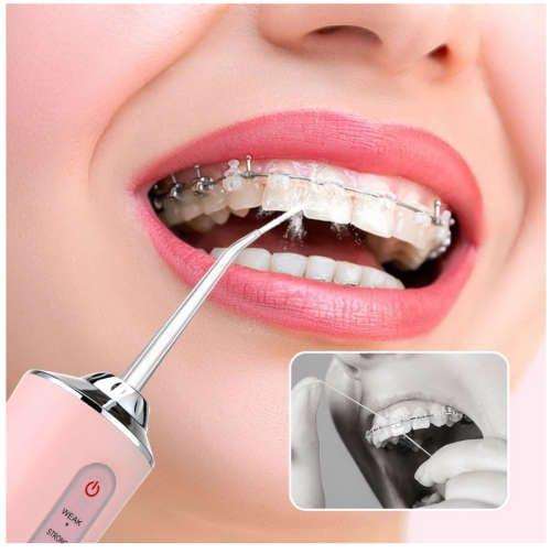 Mouth Washing Machine Portable Oral Irrigator for Teeth White, Powerful Dental Water Jet Pick Floss