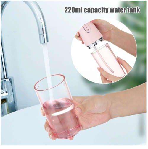 Mouth Washing Machine Portable Oral Irrigator for Teeth White, Powerful Dental Water Jet Pick Floss