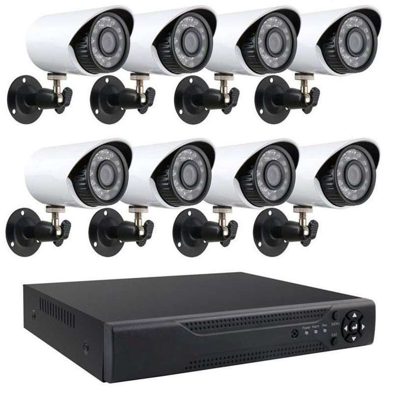 8 CH In/Outdoor Security Camera