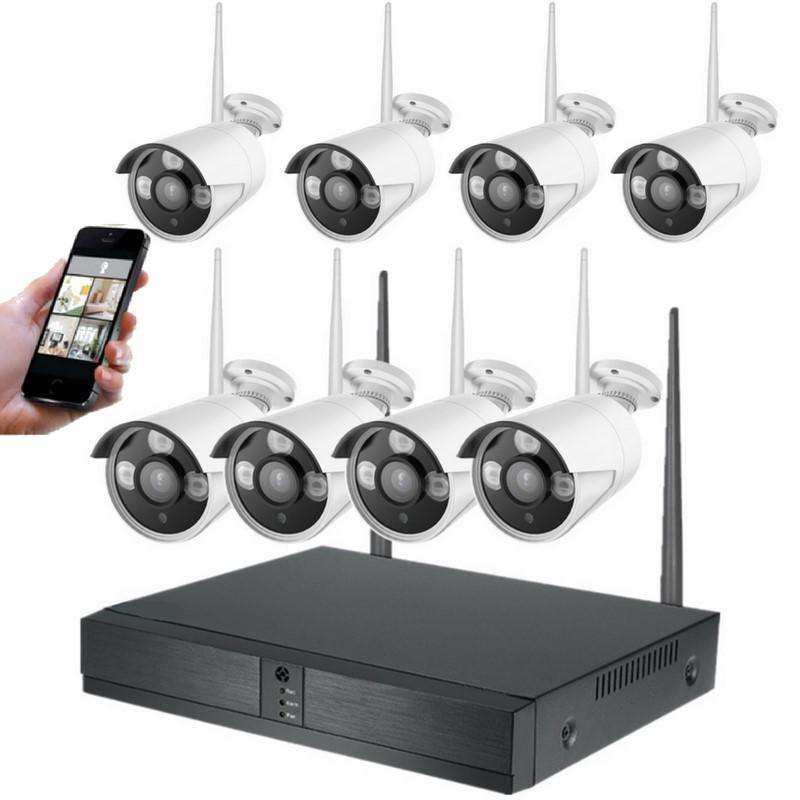 8 CH Wireless IP Surveillance Camera