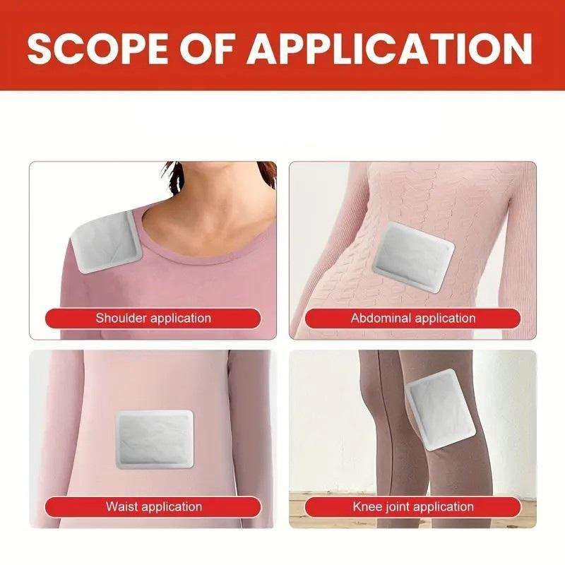 10pcs Disposable Self Adhesive Body/Hand/Foot Warm patch