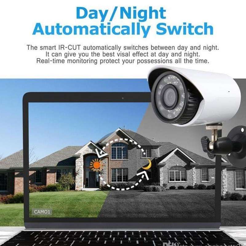 4 CH Out/Indoor Security Camera