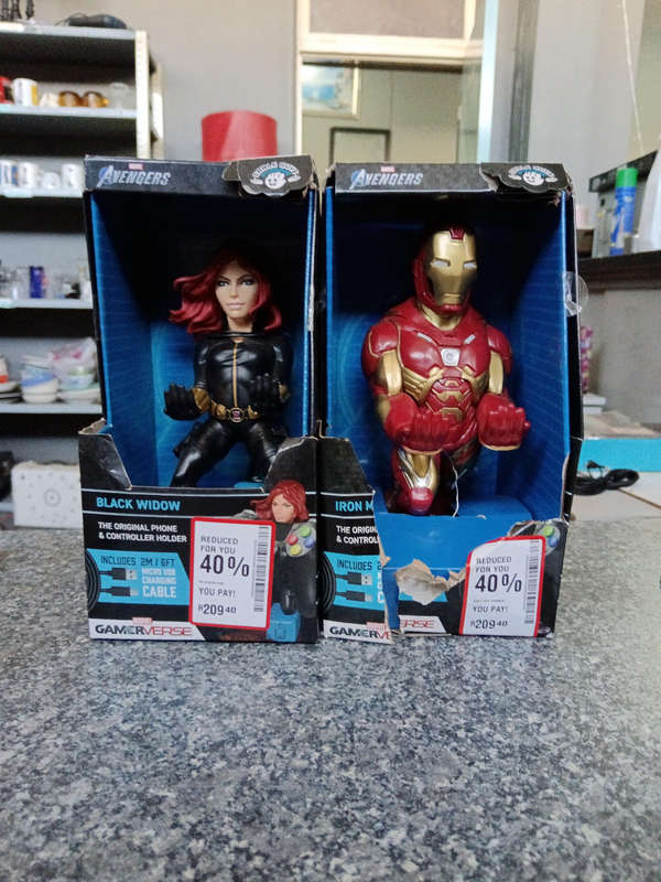 Black Widow Phone or Controller Holder