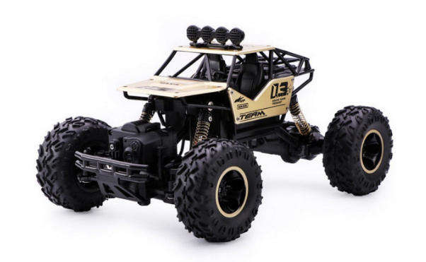 Golden RC car