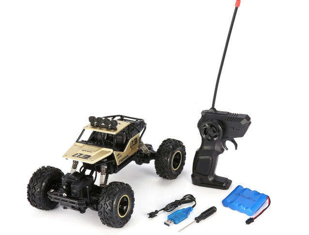 Golden RC car