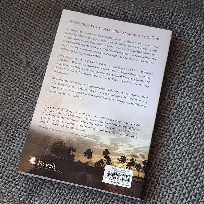 A Chance to Die by Elisabeth Elliot