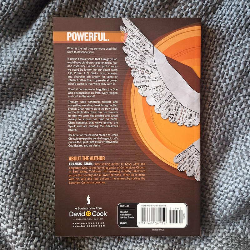 Forgotten God: Reversing Our Tragic Neglect of the Holy Spirit by Francis Chan and Danae Yankoski