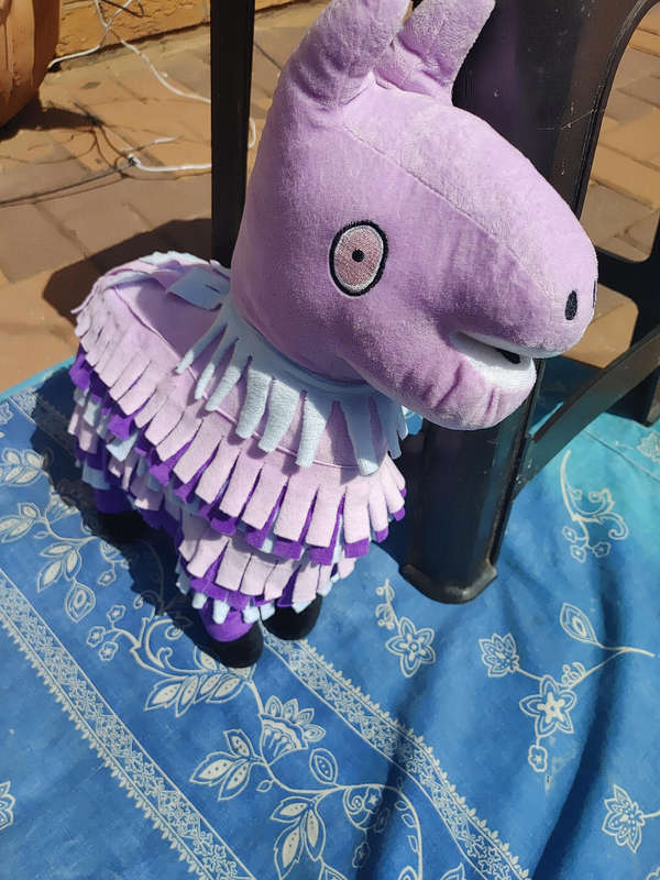 Fortnite llama plush toy
