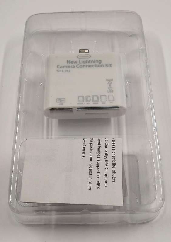 New Lightning Camera Connection Kit