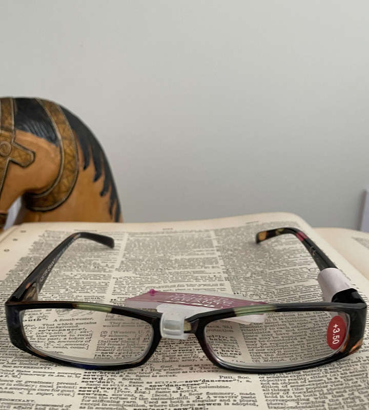 Foster Grant RFCUR150 +3.50 Reading Glasses Polka Dot Design | UK Model LO0413 | 52-18-140 | PD 62mm