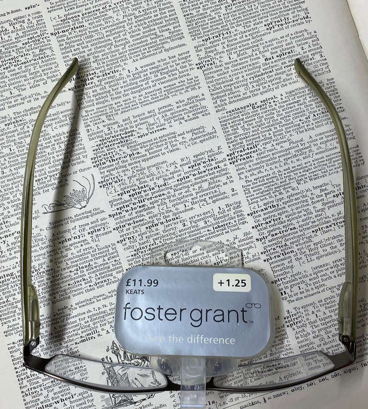 Foster Grant +1.25 Reading Glasses  Keats Style | Lightweight | 51-19-140 | Near Vision