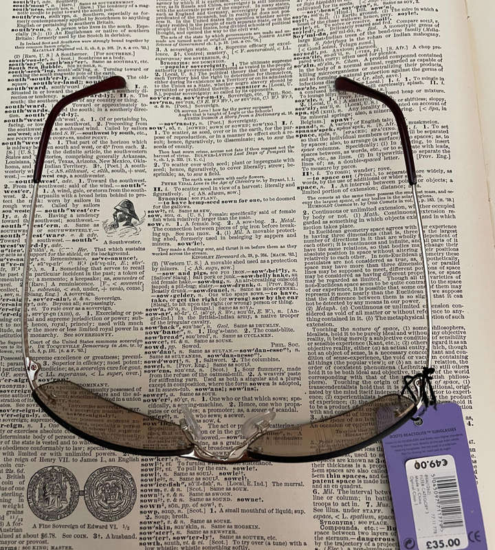 Boots Reactolite Sunglasses  Optical Class 1, Filter Category 3, Style 89A(1262)