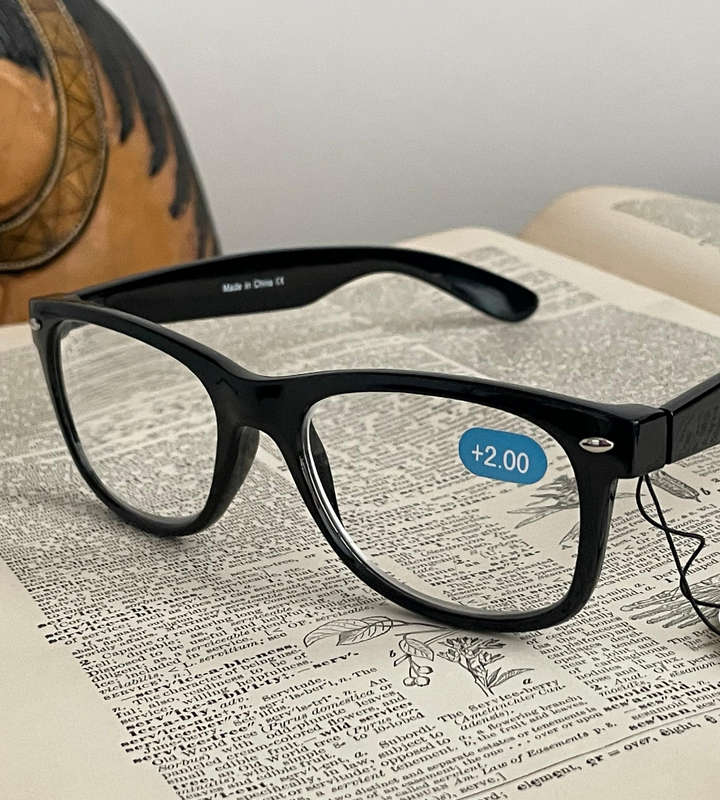 Glare GL013 +2.00 Reading Glasses  Stylish & Lightweight Design