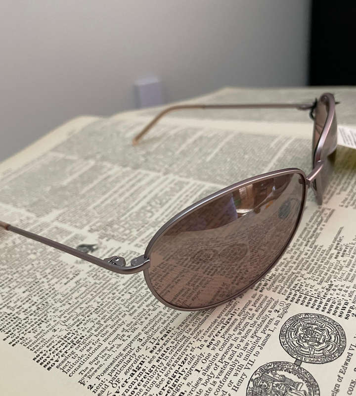 Sunglasses- Rose Gold Boots Sunglasses  Style 70V  100% UV Protection, Filter Category 2