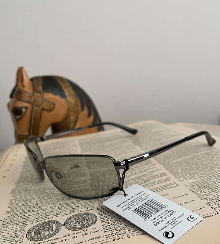 BOOTS Reactolite Sunglasses  Photochromic Lenses | Clearance | New & Unused