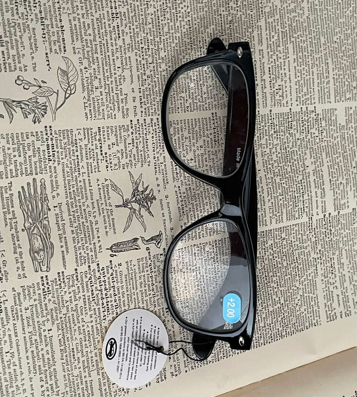 Glare GL013 +2.00 Reading Glasses  Stylish & Lightweight Design