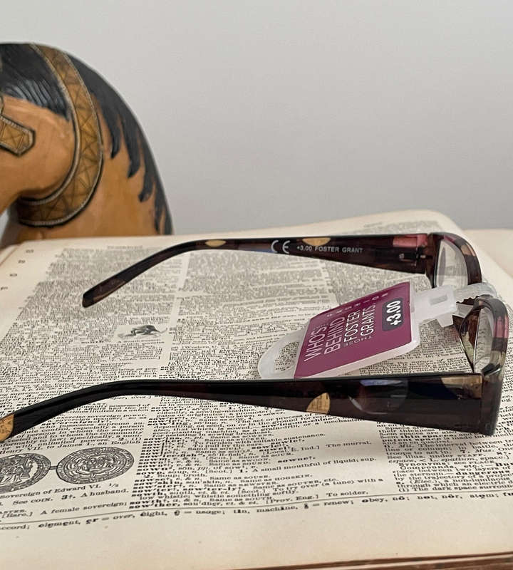 Sale  Foster Grant +3.00 Polka Dot Reading Glasses | RFCUR150 UK Model LO0413 | 52-18-140