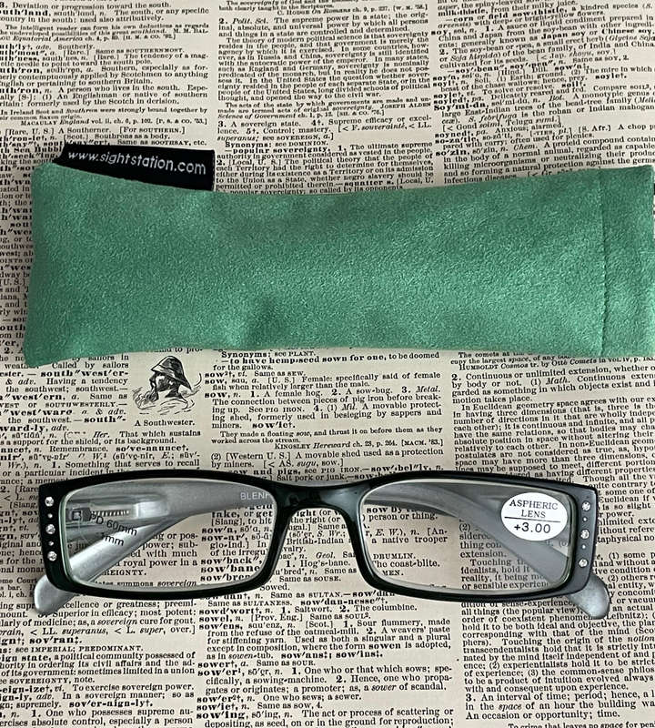 Sight Station Blenheim Emerald +3.00 Aspheric Fashion Reading Glasses
