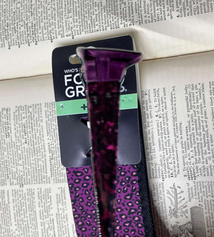 Foster Grant CORA +1.50 Reading Glasses  RFCOR150 | Elegant Style with Purple Fabric Sleeve | 52-19