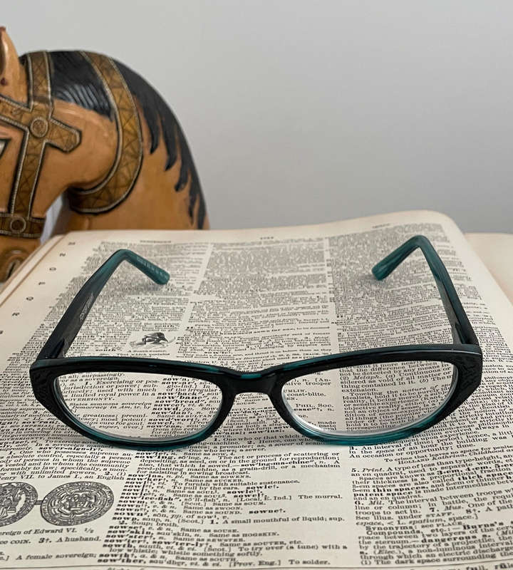 Foster Grant TG0612 +3.00 Emerald Green & Black Ombre Reading Glasses  PD 62mm