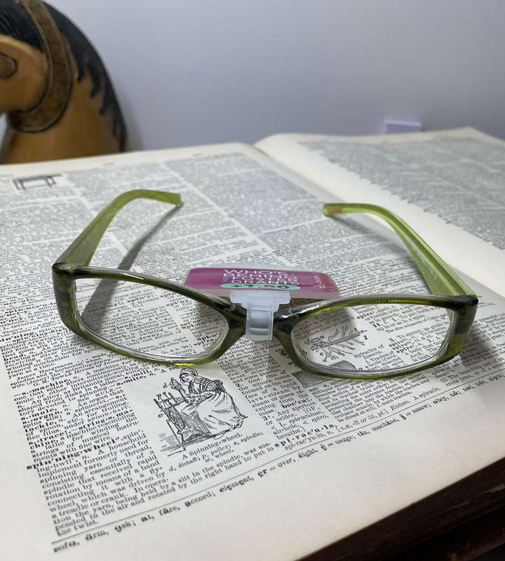 Foster Grant +1.50 Reading Glasses  Green Natural Floral Design | RFXLAA100MT | Stylish & Comfortab