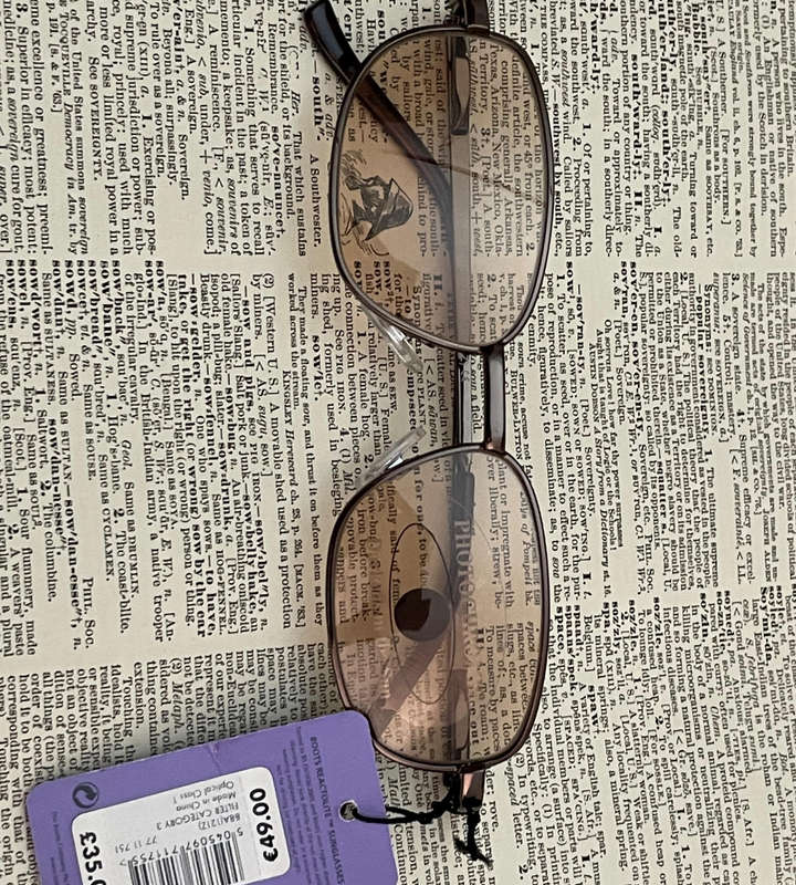 BOOTS Reactolite Sunglasses  Photochromic Lenses | Clearance | New & Unused