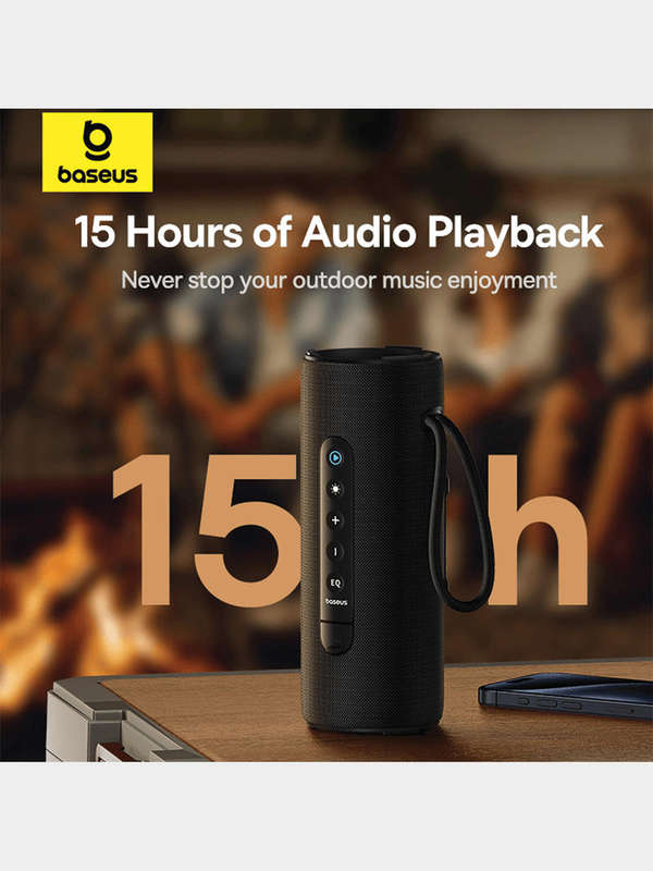 Baseus AeQur VO20 Wireless Black Portable Speaker