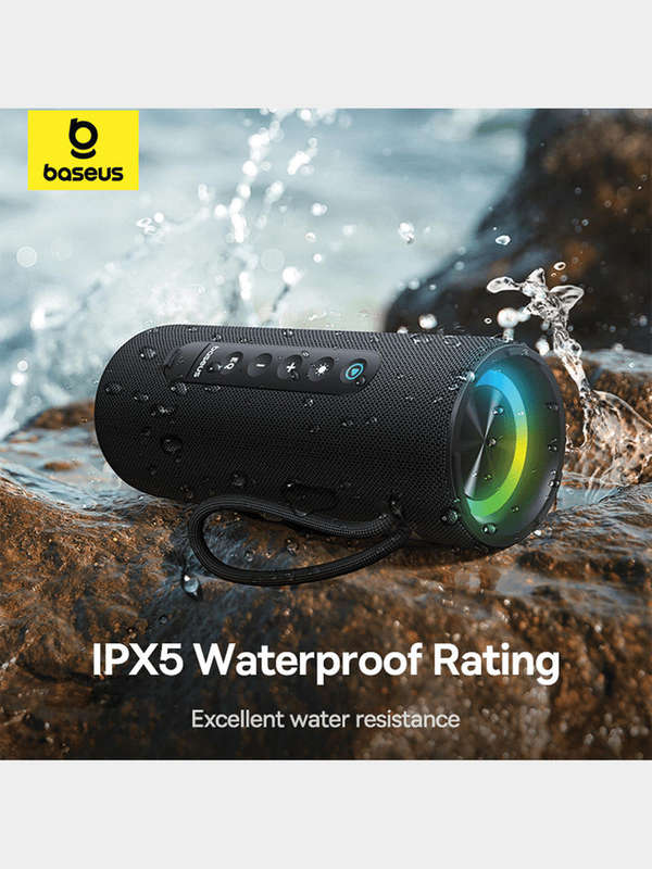Baseus AeQur VO20 Wireless Black Portable Speaker