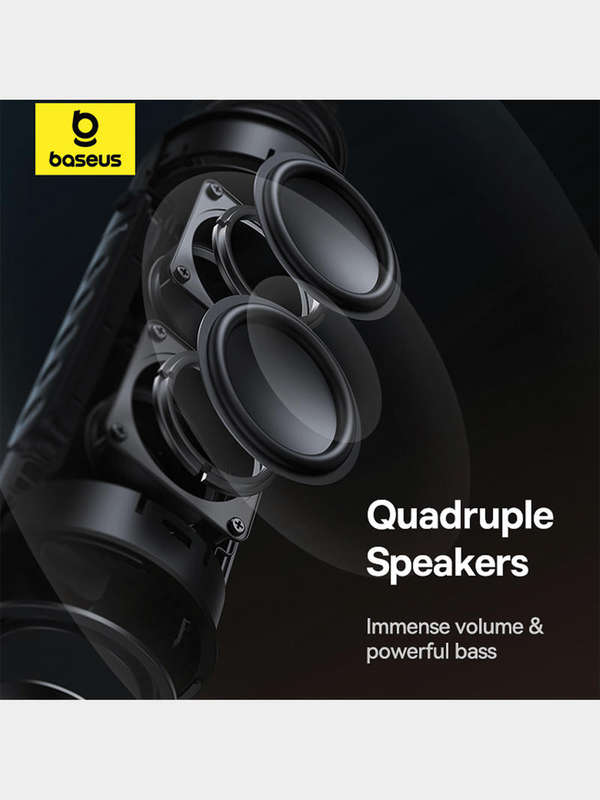 Baseus AeQur VO20 Wireless Black Portable Speaker