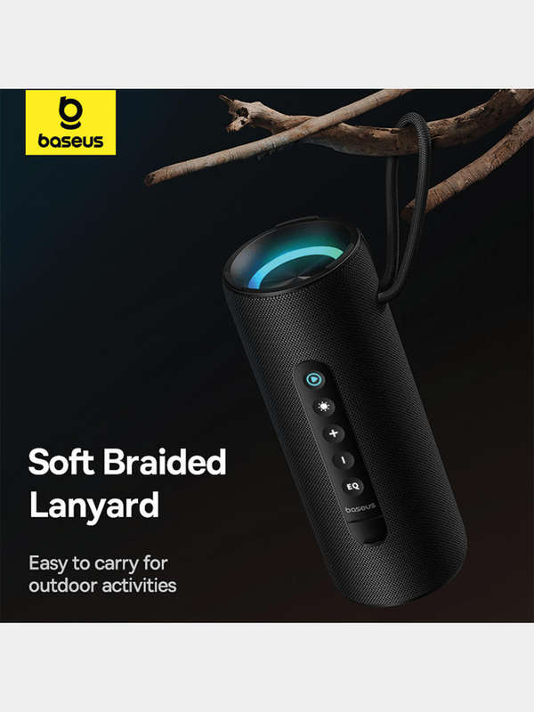 Baseus AeQur VO20 Wireless Black Portable Speaker