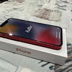 Refurbished red iphone 13
