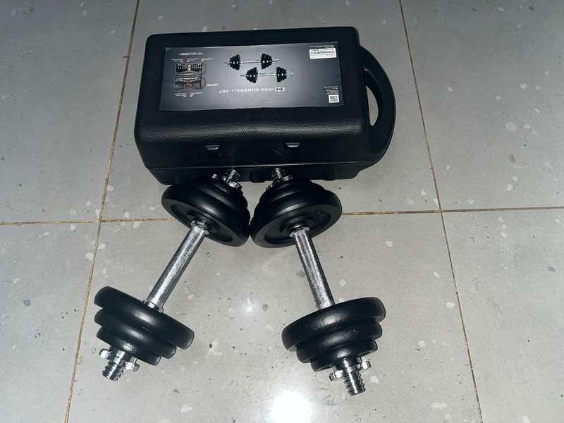 Dumbbells full set , 20 kg