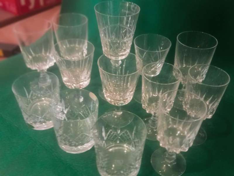 Crystal glasses