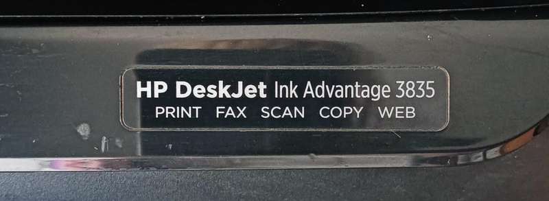 HP Desk-Jet Ink Advantage Printer 3835
